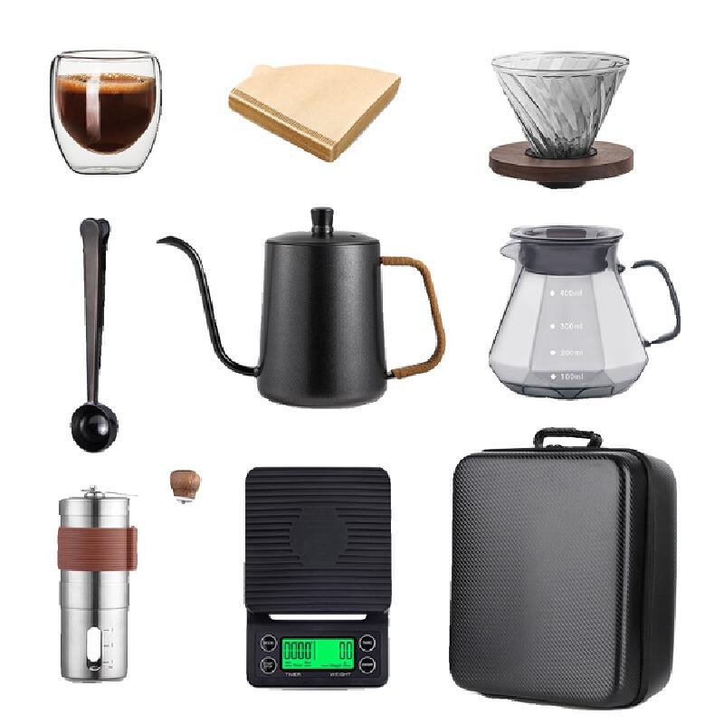 Coffee Equipment Pour Over - Accessoires pour le café, kit de