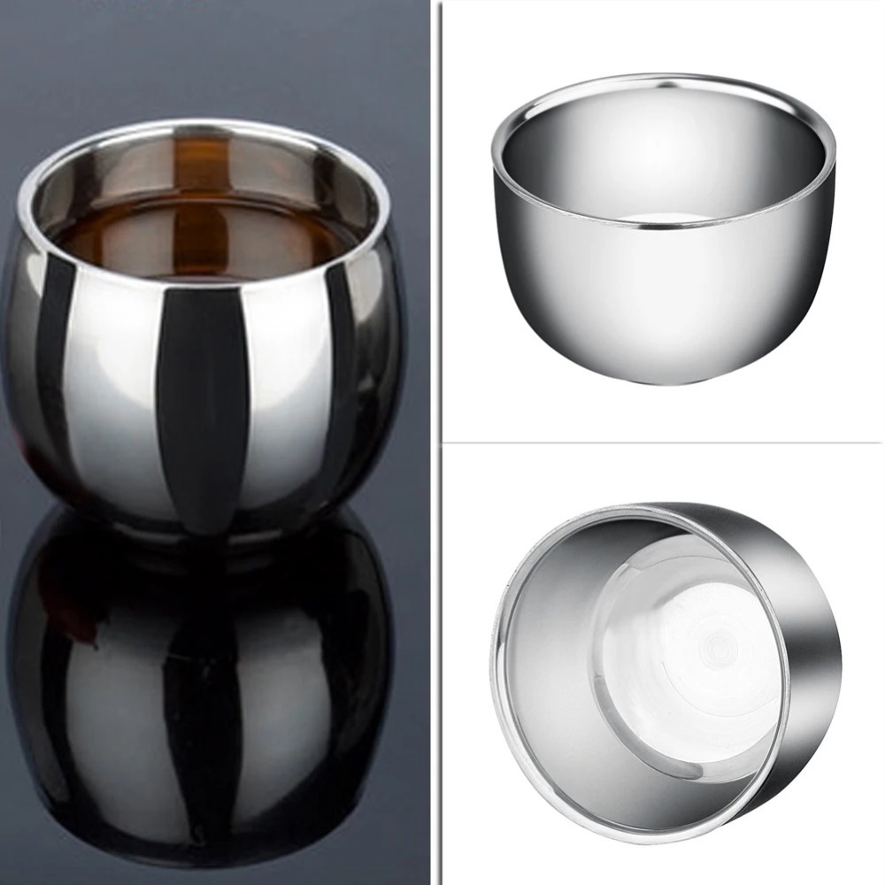 Espresso Shot Glass - Tasse en acier inoxydable de haute
