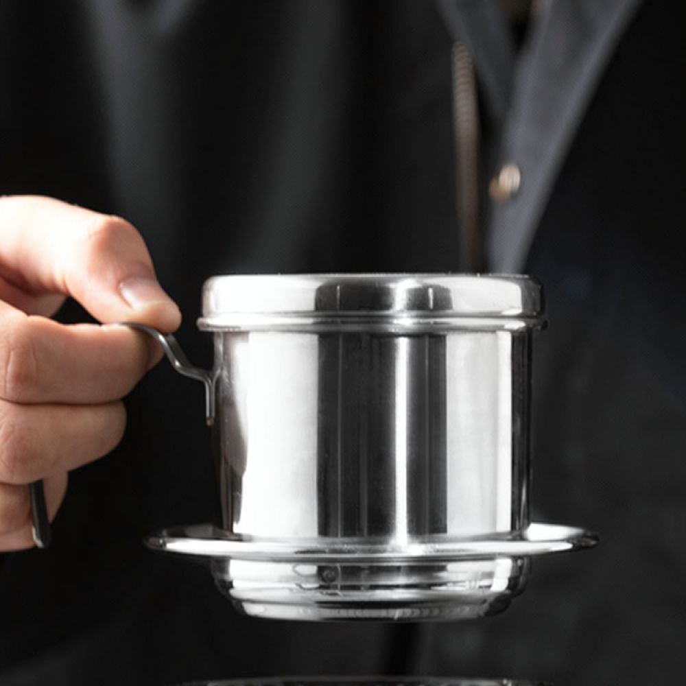 Coffee Equipment Pour Over - Cafetière à filtre vietnamienne en acier