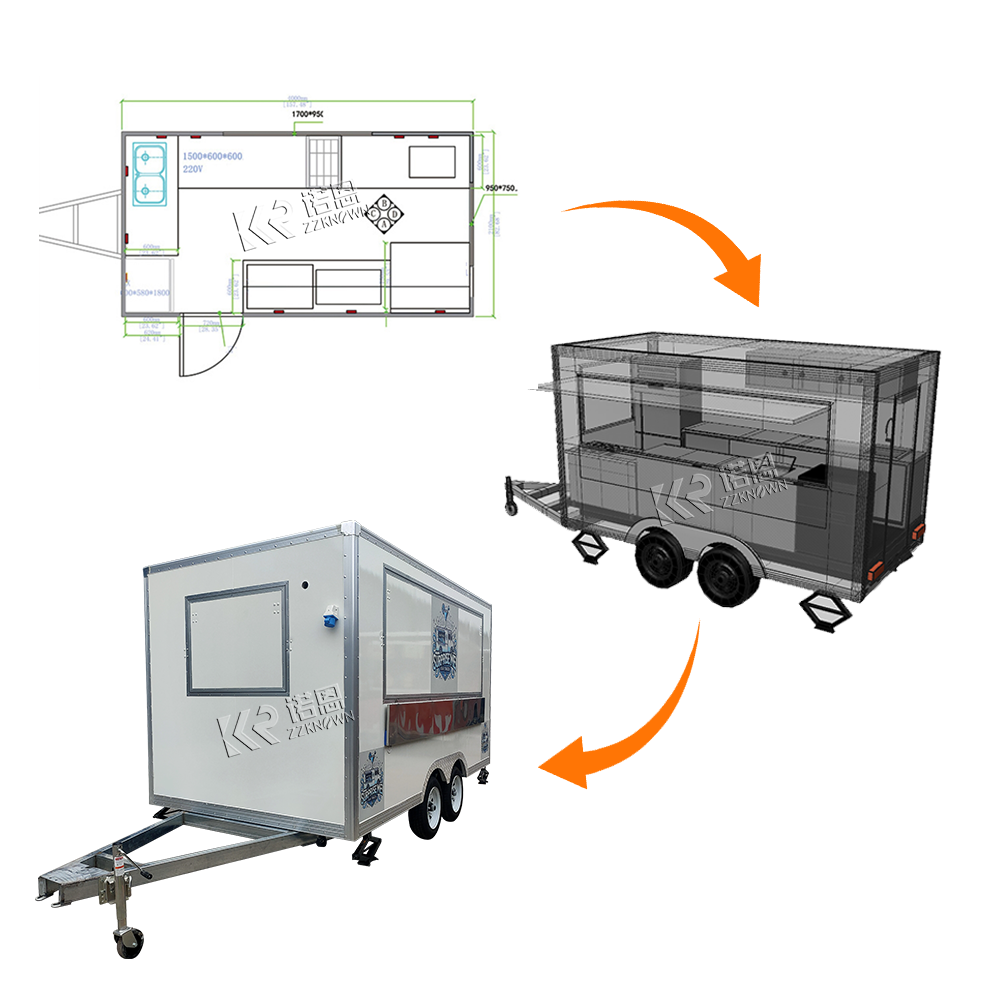 Mini remorque alimentaire, cam - Coffee Van Equipment avis et prix