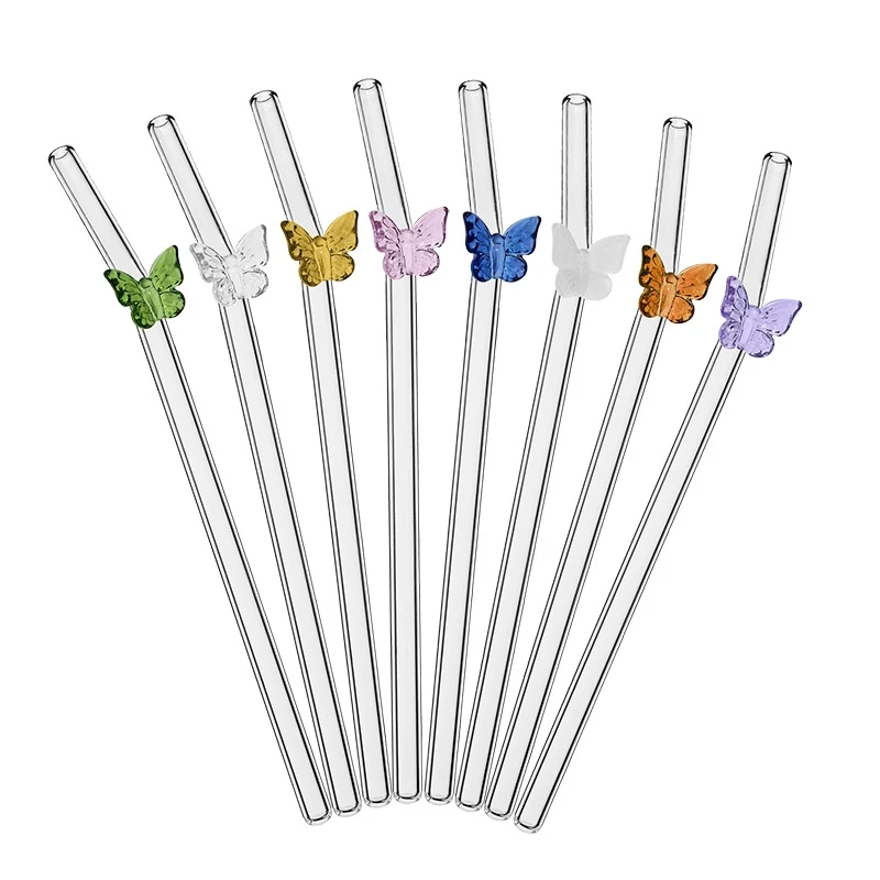 Pailles en verre à nœud réutil - Espresso Shot Glass avis et prix