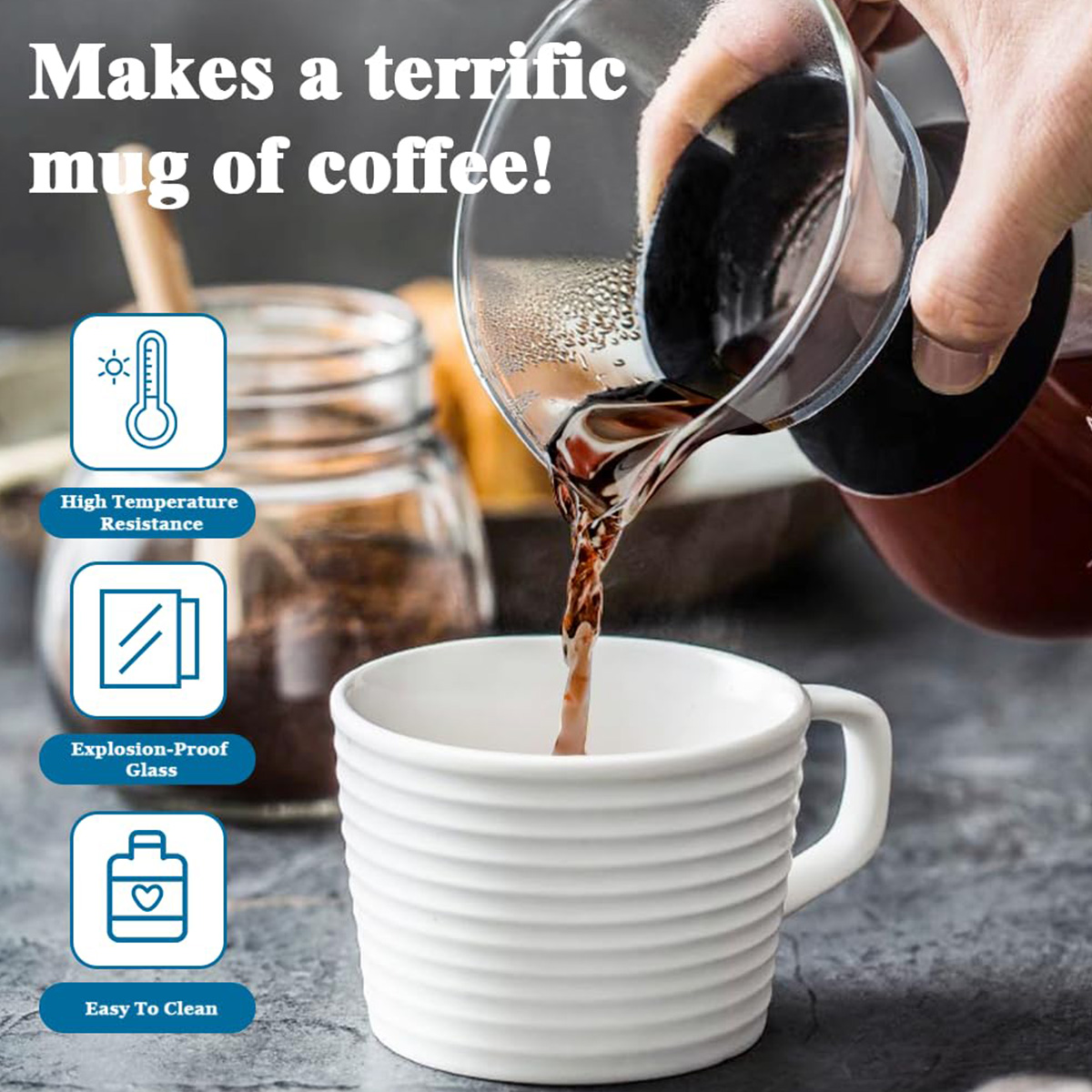 Leeseph Verre Verser sur Cafet - Coffee Equipment Pour Over avis et prix