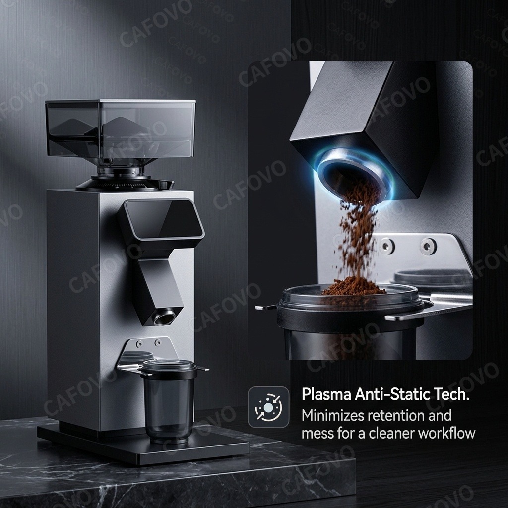 CAFOVO G964F, moulin à café à  - Coffee Grinder Burr Flat avis et prix